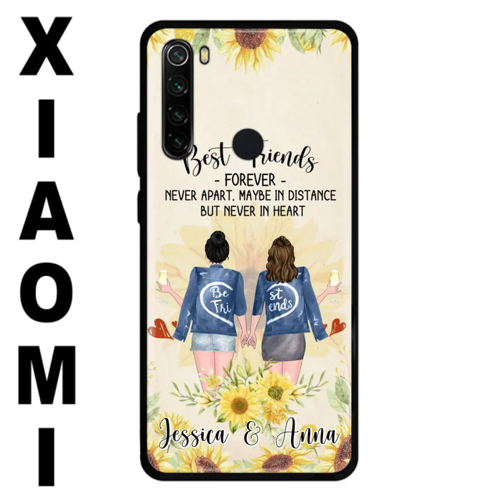 Personalized Friends Phone Case - Up to 4 Besties - Gift Idea For Best Friends - Best Friends Forever - Case for Huawei, Oppo & Xiaomi