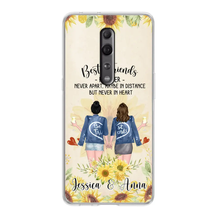 Personalized Friends Phone Case - Up to 4 Besties - Gift Idea For Best Friends - Best Friends Forever - Case for Huawei, Oppo & Xiaomi