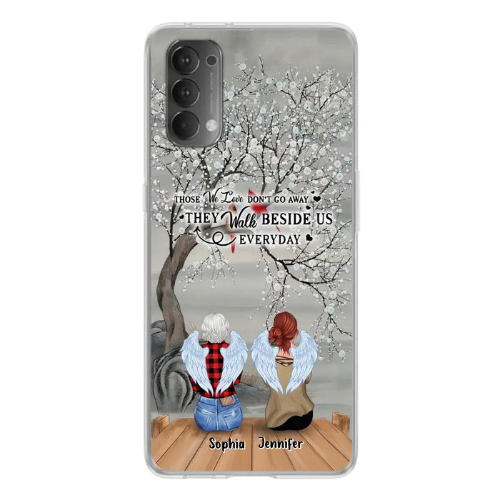 Custom Personalized Memorial Family Member Loss Phone Case - Up to 5 People - Memorial Gift Idea - Those We Love Don't Go Away - Case For Xiaomi, Oppo And Huawei