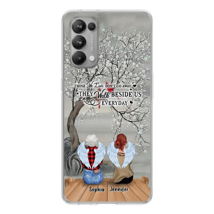 Custom Personalized Memorial Family Member Loss Phone Case - Up to 5 People - Memorial Gift Idea - Those We Love Don't Go Away - Case For Xiaomi, Oppo And Huawei