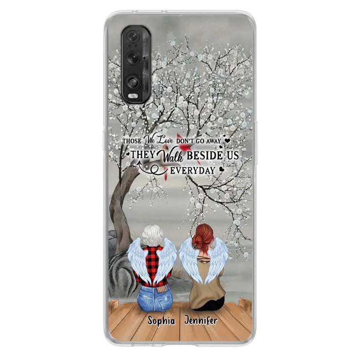 Custom Personalized Memorial Family Member Loss Phone Case - Up to 5 People - Memorial Gift Idea - Those We Love Don't Go Away - Case For Xiaomi, Oppo And Huawei
