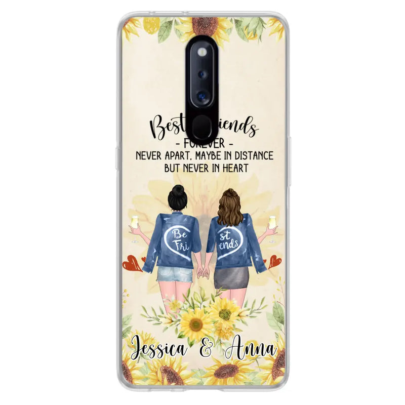 Personalized Friends Phone Case - Up to 4 Besties - Gift Idea For Best Friends - Best Friends Forever - Case for Huawei, Oppo & Xiaomi