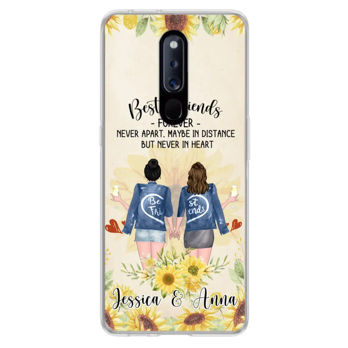 Personalized Friends Phone Case - Up to 4 Besties - Gift Idea For Best Friends - Best Friends Forever - Case for Huawei, Oppo & Xiaomi