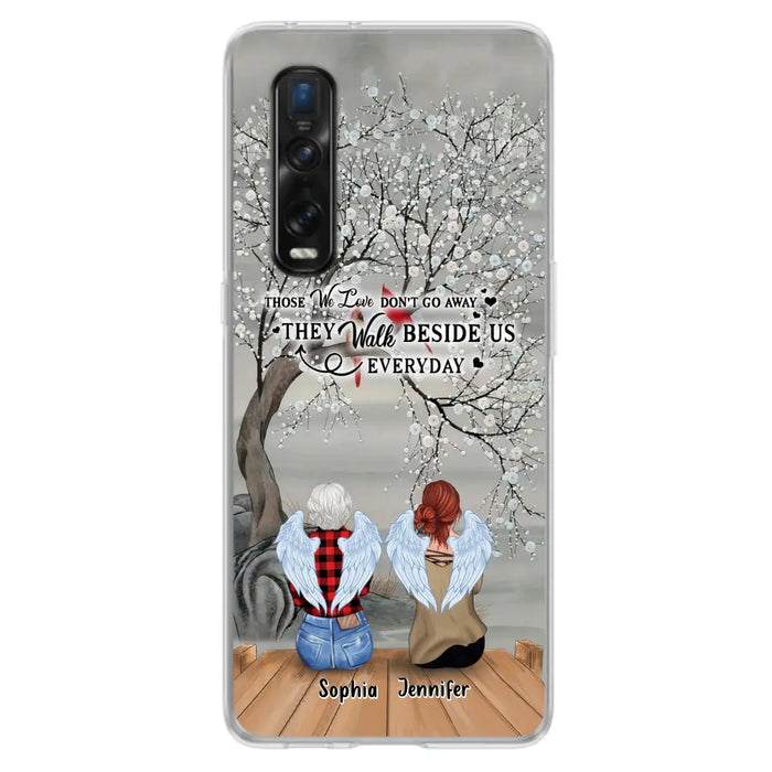 Custom Personalized Memorial Family Member Loss Phone Case - Up to 5 People - Memorial Gift Idea - Those We Love Don't Go Away - Case For Xiaomi, Oppo And Huawei