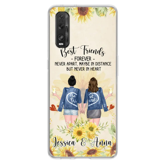 Personalized Friends Phone Case - Up to 4 Besties - Gift Idea For Best Friends - Best Friends Forever - Case for Huawei, Oppo & Xiaomi