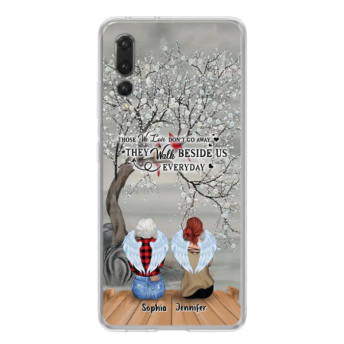 Custom Personalized Memorial Family Member Loss Phone Case - Up to 5 People - Memorial Gift Idea - Those We Love Don't Go Away - Case For Xiaomi, Oppo And Huawei