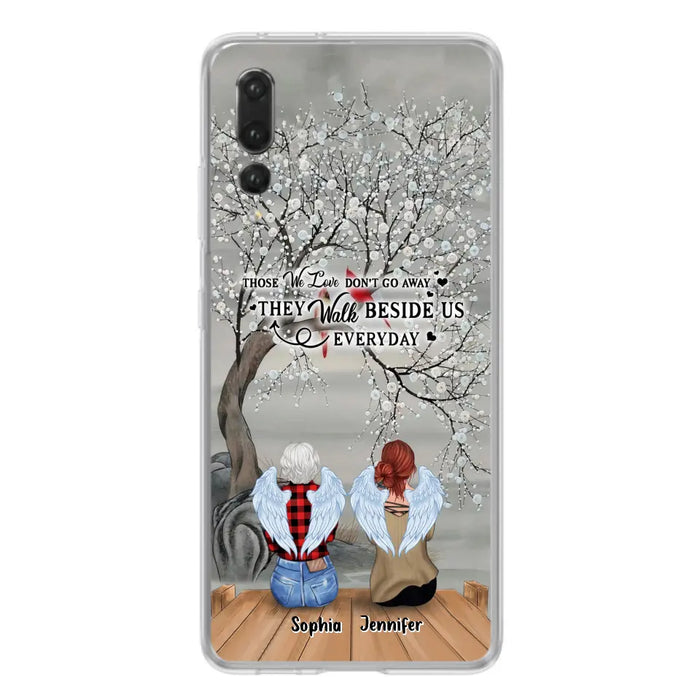 Custom Personalized Memorial Family Member Loss Phone Case - Up to 5 People - Memorial Gift Idea - Those We Love Don't Go Away - Case For Xiaomi, Oppo And Huawei