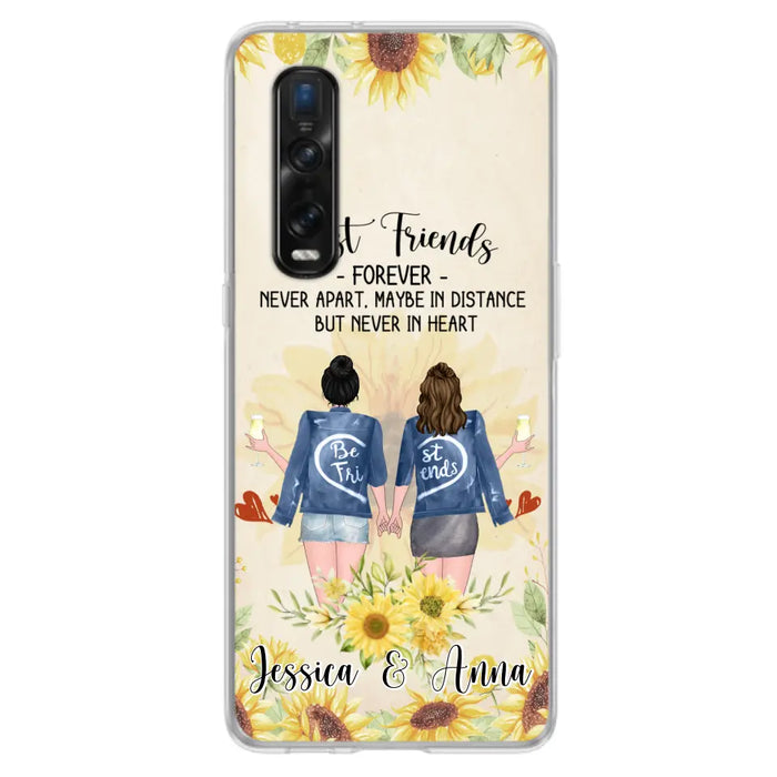 Personalized Friends Phone Case - Up to 4 Besties - Gift Idea For Best Friends - Best Friends Forever - Case for Huawei, Oppo & Xiaomi