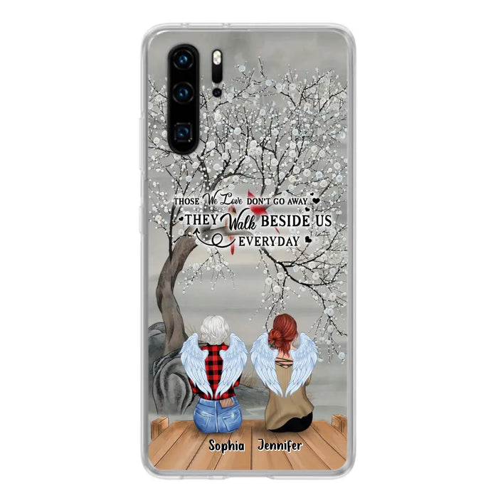 Custom Personalized Memorial Family Member Loss Phone Case - Up to 5 People - Memorial Gift Idea - Those We Love Don't Go Away - Case For Xiaomi, Oppo And Huawei