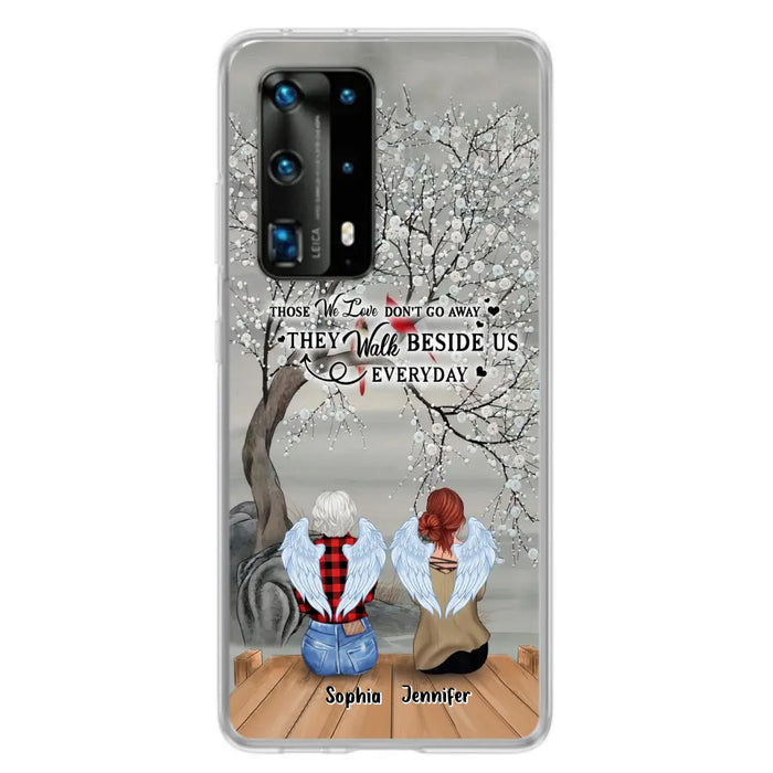 Custom Personalized Memorial Family Member Loss Phone Case - Up to 5 People - Memorial Gift Idea - Those We Love Don't Go Away - Case For Xiaomi, Oppo And Huawei