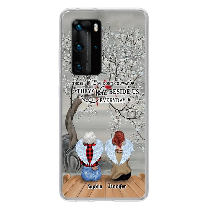 Custom Personalized Memorial Family Member Loss Phone Case - Up to 5 People - Memorial Gift Idea - Those We Love Don't Go Away - Case For Xiaomi, Oppo And Huawei