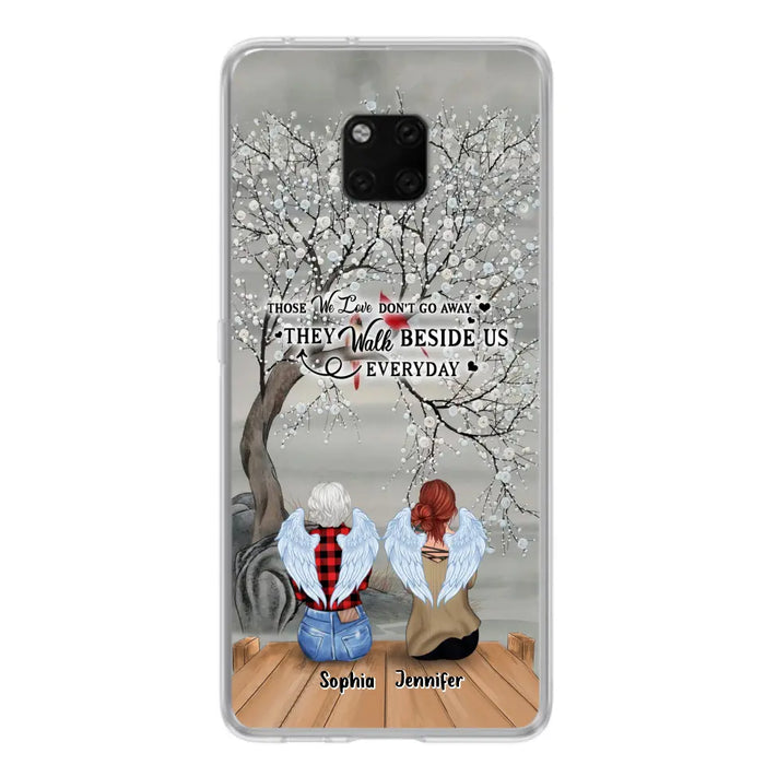 Custom Personalized Memorial Family Member Loss Phone Case - Up to 5 People - Memorial Gift Idea - Those We Love Don't Go Away - Case For Xiaomi, Oppo And Huawei