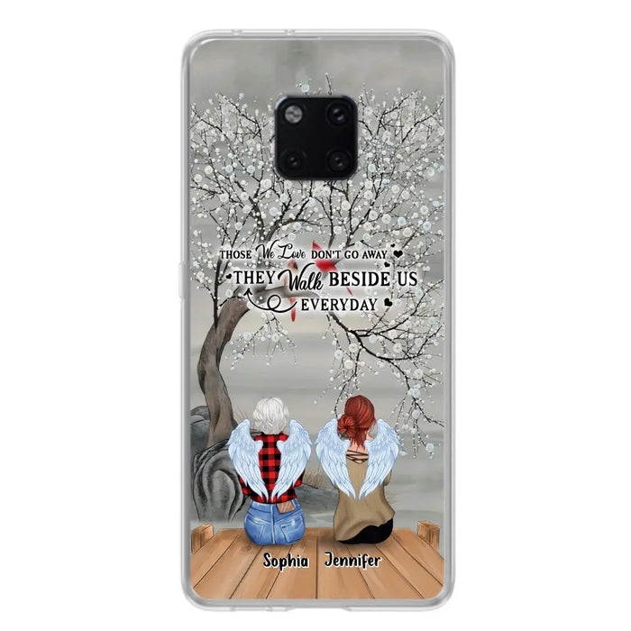 Custom Personalized Memorial Family Member Loss Phone Case - Up to 5 People - Memorial Gift Idea - Those We Love Don't Go Away - Case For Xiaomi, Oppo And Huawei