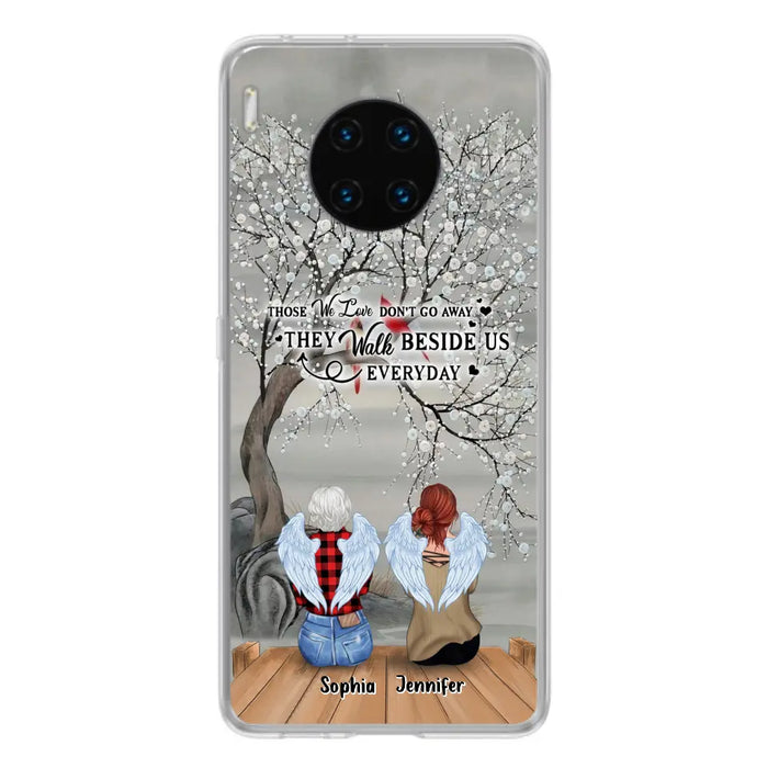 Custom Personalized Memorial Family Member Loss Phone Case - Up to 5 People - Memorial Gift Idea - Those We Love Don't Go Away - Case For Xiaomi, Oppo And Huawei