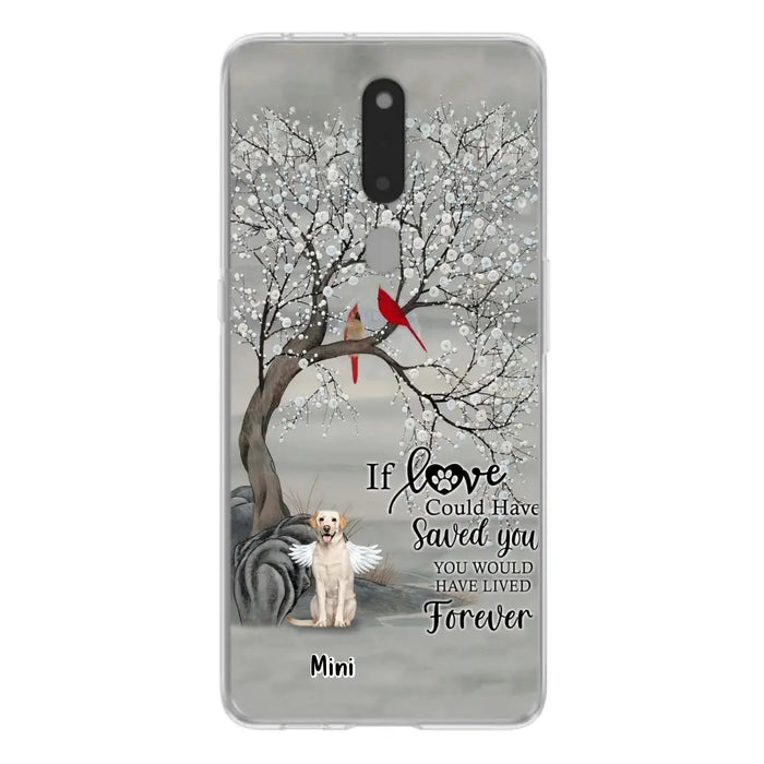 Personalized Memorial Dog Phone Case - Memorial Gift For Dog Lovers With Up to 3 Dogs - If Love Could Have Saved You, You Would Have Lived Forever - Cases For Oppo, Xiaomi And Huawei