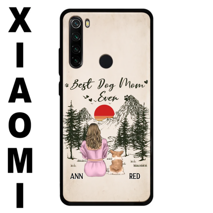 Personalized Dog Mom Phone Case - Up to 4 Dogs - Mother's Day Gift Idea Dog Lovers - Best Dog Mom Ever - Case For Xiaomi/Huawei/Oppo