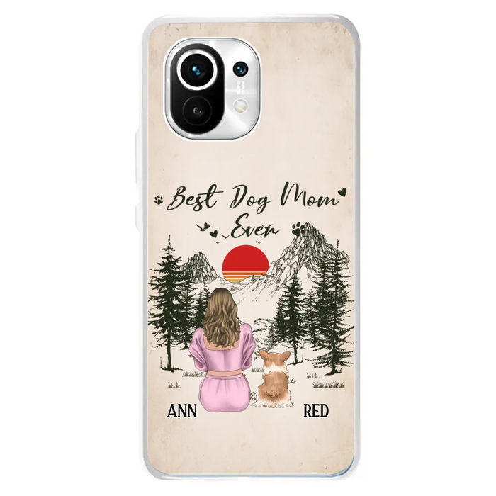 Personalized Dog Mom Phone Case - Up to 4 Dogs - Mother's Day Gift Idea Dog Lovers - Best Dog Mom Ever - Case For Xiaomi/Huawei/Oppo