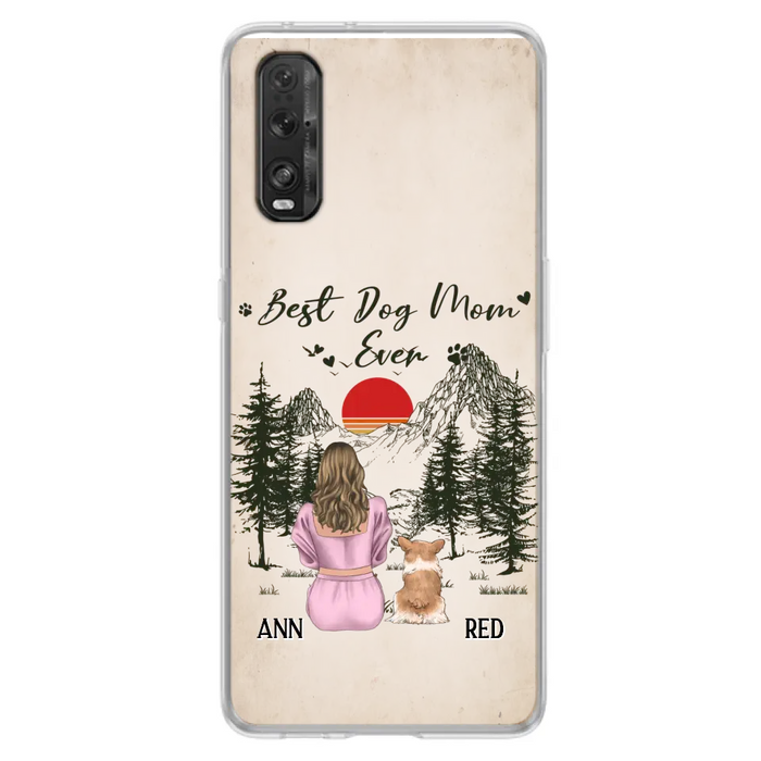 Personalized Dog Mom Phone Case - Up to 4 Dogs - Mother's Day Gift Idea Dog Lovers - Best Dog Mom Ever - Case For Xiaomi/Huawei/Oppo