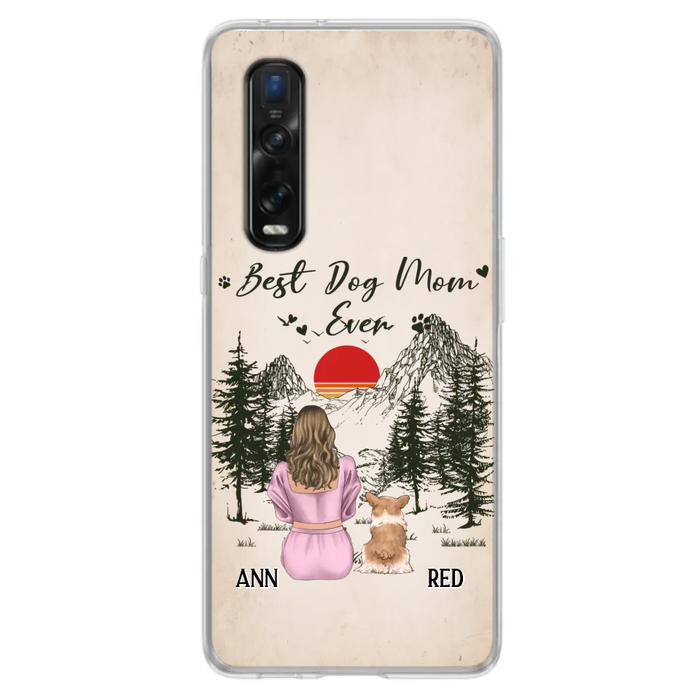 Personalized Dog Mom Phone Case - Up to 4 Dogs - Mother's Day Gift Idea Dog Lovers - Best Dog Mom Ever - Case For Xiaomi/Huawei/Oppo
