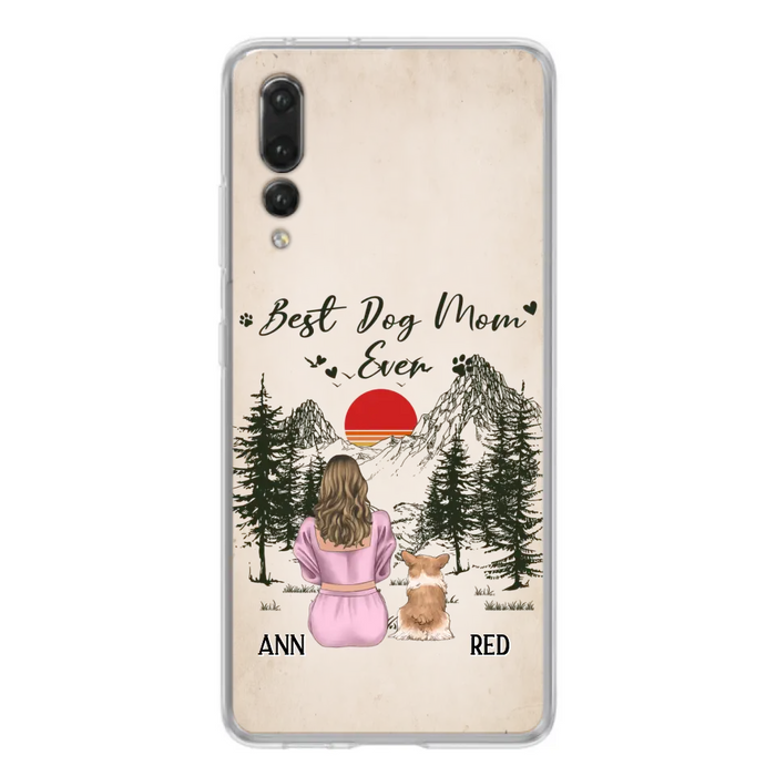Personalized Dog Mom Phone Case - Up to 4 Dogs - Mother's Day Gift Idea Dog Lovers - Best Dog Mom Ever - Case For Xiaomi/Huawei/Oppo