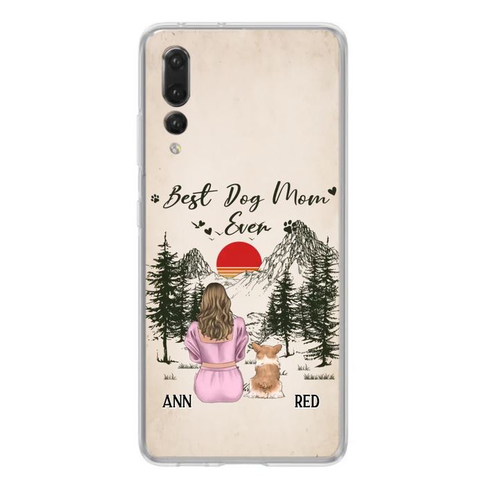 Personalized Dog Mom Phone Case - Up to 4 Dogs - Mother's Day Gift Idea Dog Lovers - Best Dog Mom Ever - Case For Xiaomi/Huawei/Oppo