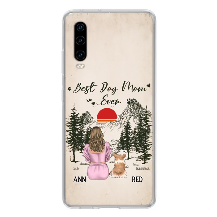 Personalized Dog Mom Phone Case - Up to 4 Dogs - Mother's Day Gift Idea Dog Lovers - Best Dog Mom Ever - Case For Xiaomi/Huawei/Oppo
