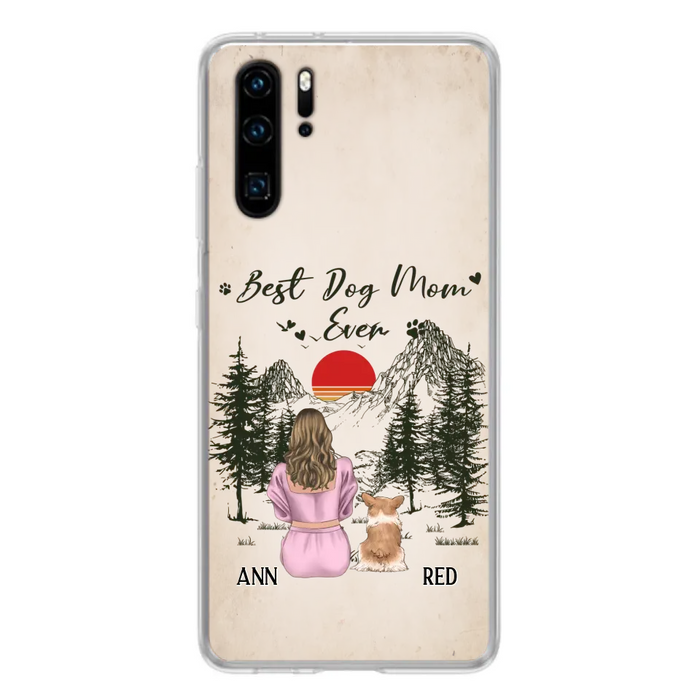Personalized Dog Mom Phone Case - Up to 4 Dogs - Mother's Day Gift Idea Dog Lovers - Best Dog Mom Ever - Case For Xiaomi/Huawei/Oppo