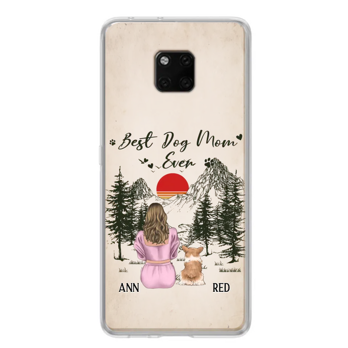 Personalized Dog Mom Phone Case - Up to 4 Dogs - Mother's Day Gift Idea Dog Lovers - Best Dog Mom Ever - Case For Xiaomi/Huawei/Oppo