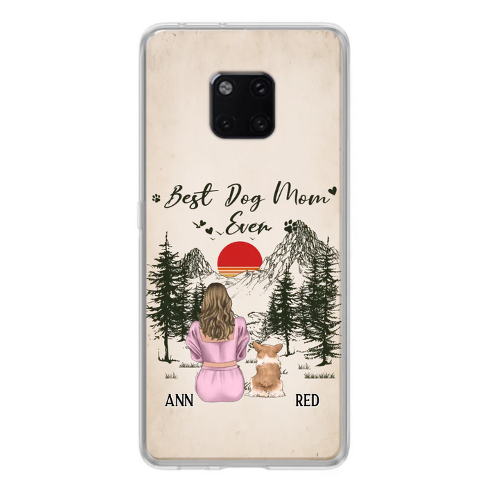Personalized Dog Mom Phone Case - Up to 4 Dogs - Mother's Day Gift Idea Dog Lovers - Best Dog Mom Ever - Case For Xiaomi/Huawei/Oppo