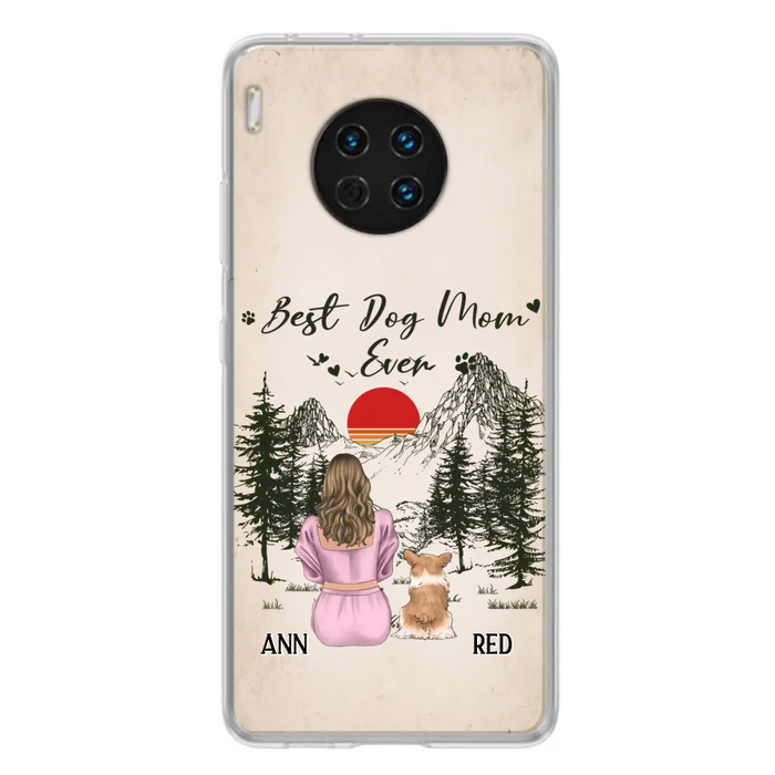 Personalized Dog Mom Phone Case - Up to 4 Dogs - Mother's Day Gift Idea Dog Lovers - Best Dog Mom Ever - Case For Xiaomi/Huawei/Oppo