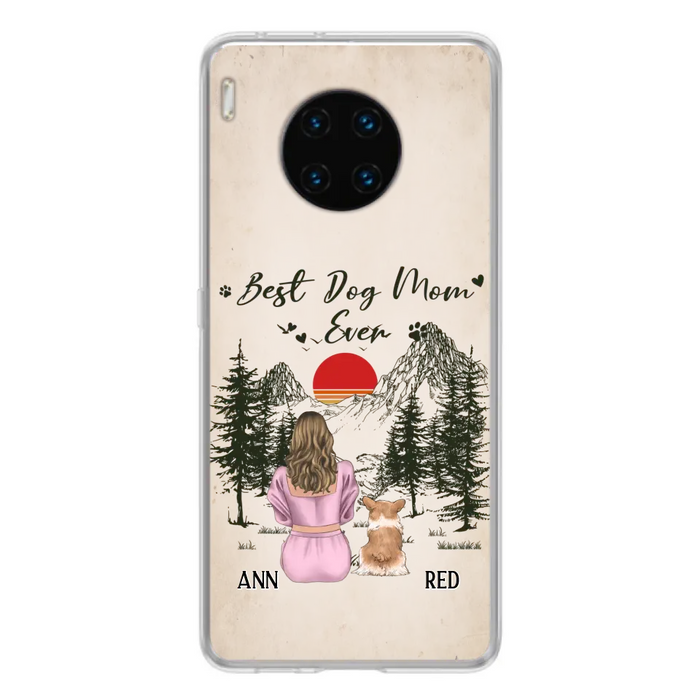 Personalized Dog Mom Phone Case - Up to 4 Dogs - Mother's Day Gift Idea Dog Lovers - Best Dog Mom Ever - Case For Xiaomi/Huawei/Oppo