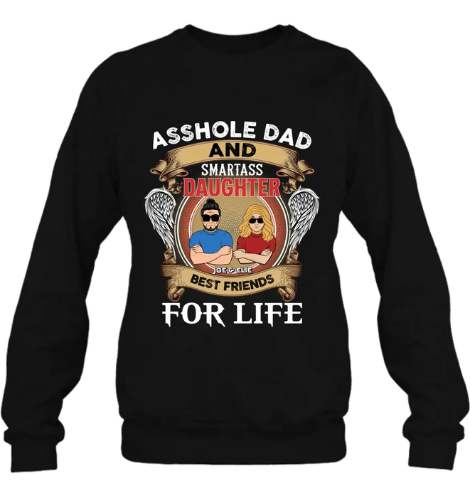 Personalized Father And Daughter/Son T-shirt/Long Sleeve/Sweatshirt/Hoodie - Gift Idea For Father's Day