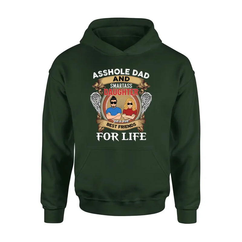 Personalized Father And Daughter/Son T-shirt/Long Sleeve/Sweatshirt/Hoodie - Gift Idea For Father's Day