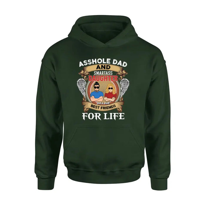 Personalized Father And Daughter/Son T-shirt/Long Sleeve/Sweatshirt/Hoodie - Gift Idea For Father's Day