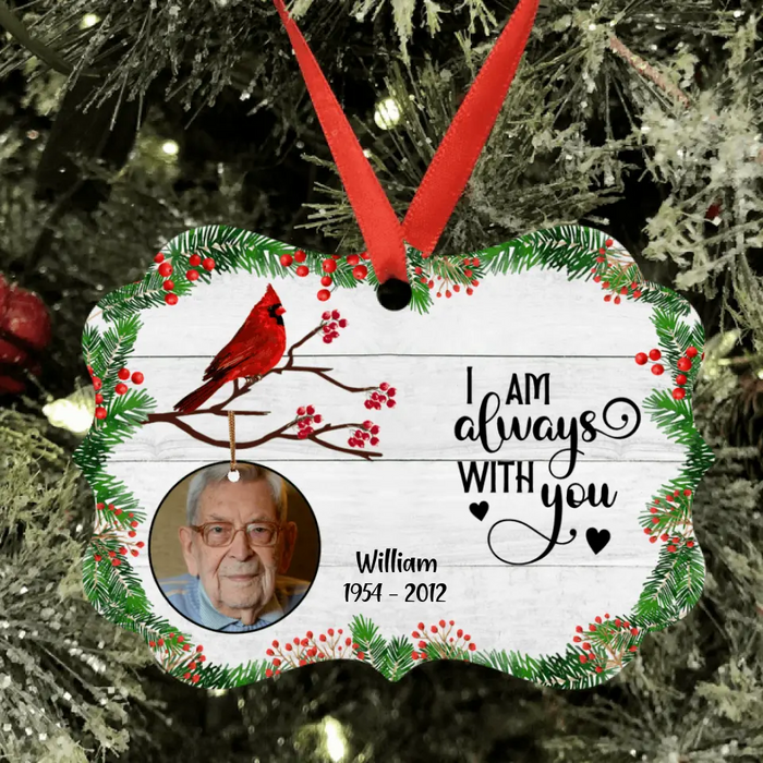Personalized Memorial Ornament - Best Gift For Family - I'll Hold You In My Heart Till I Can Hold You In Heaven