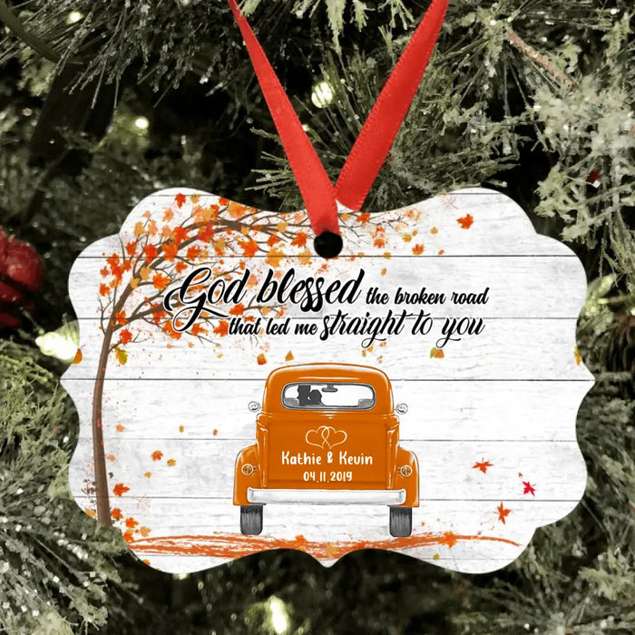Personalized Couple Ornament - Best Gift For Couple - Every Love Story Is Beautiful But Ours Is My Favorite