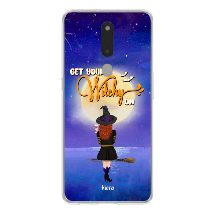 Personalized Witchy Phone Case - Up to 4 Witches - Get Your Witchy On - Phone Case For Xiaomi, Oppo and Huawei - OCEL9Z