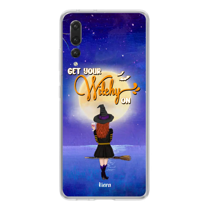 Personalized Witchy Phone Case - Up to 4 Witches - Get Your Witchy On - Phone Case For Xiaomi, Oppo and Huawei - OCEL9Z