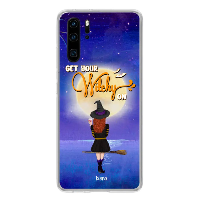 Personalized Witchy Phone Case - Up to 4 Witches - Get Your Witchy On - Phone Case For Xiaomi, Oppo and Huawei - OCEL9Z