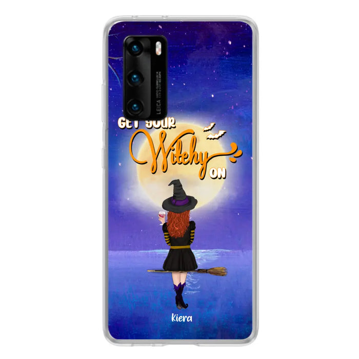 Personalized Witchy Phone Case - Up to 4 Witches - Get Your Witchy On - Phone Case For Xiaomi, Oppo and Huawei - OCEL9Z