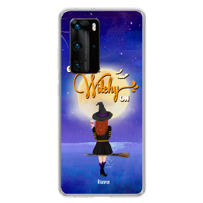 Personalized Witchy Phone Case - Up to 4 Witches - Get Your Witchy On - Phone Case For Xiaomi, Oppo and Huawei - OCEL9Z