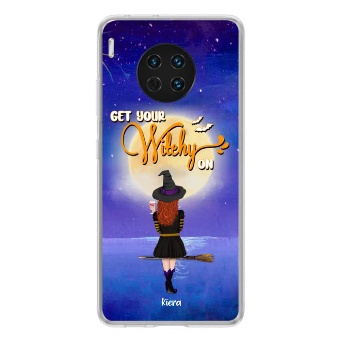 Personalized Witchy Phone Case - Up to 4 Witches - Get Your Witchy On - Phone Case For Xiaomi, Oppo and Huawei - OCEL9Z