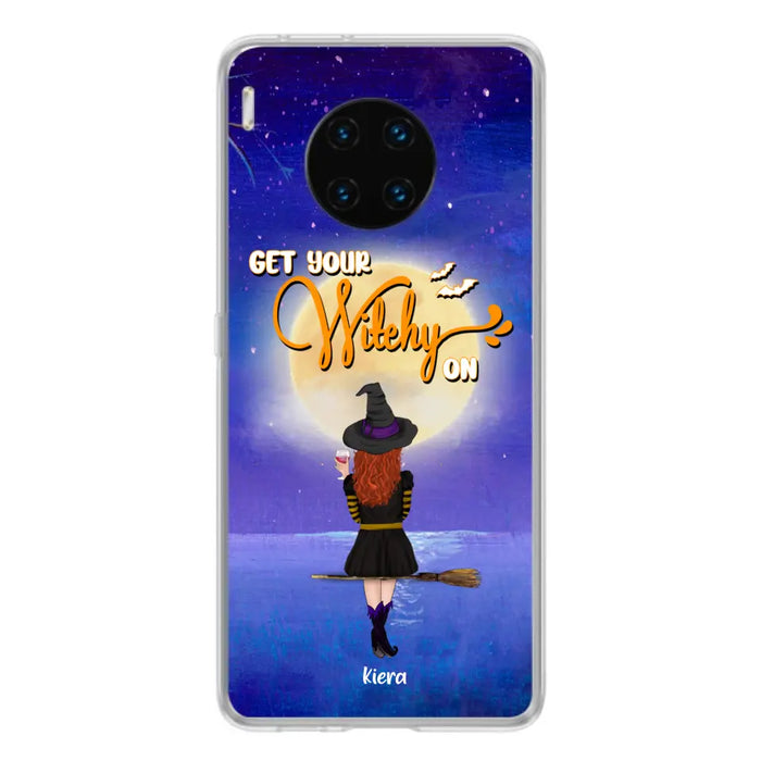 Personalized Witchy Phone Case - Up to 4 Witches - Get Your Witchy On - Phone Case For Xiaomi, Oppo and Huawei - OCEL9Z