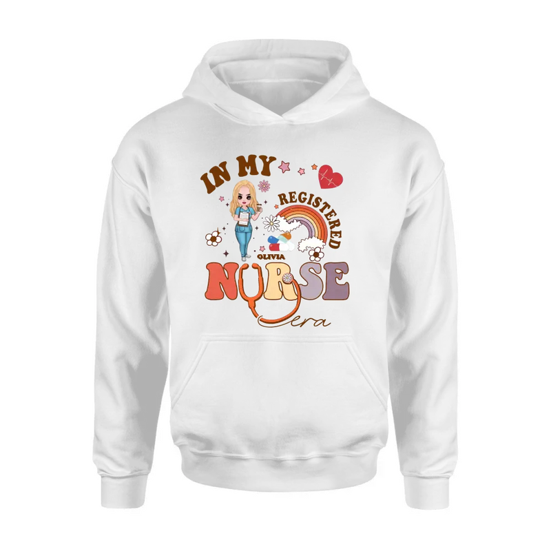 Personalized In My Registered Nurse Era T-Shirt/Long Sleeve/Sweatshirt/Hoodie - Gift Idea For Nurse