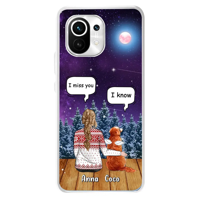 Personalized Memorial Pet Phone Case - Up to 4 Pets - Memorial Gift Idea For Dog/Cat Lover - Case For Oppo/Xiaomi/Huawei