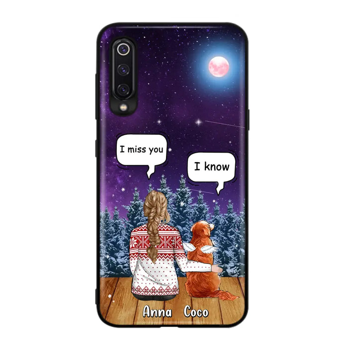 Personalized Memorial Pet Phone Case - Up to 4 Pets - Memorial Gift Idea For Dog/Cat Lover - Case For Oppo/Xiaomi/Huawei