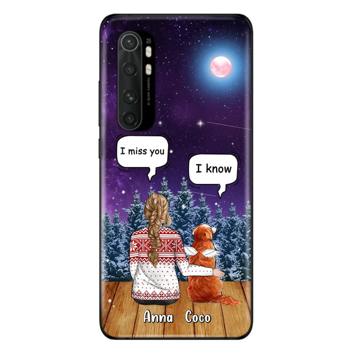 Personalized Memorial Pet Phone Case - Up to 4 Pets - Memorial Gift Idea For Dog/Cat Lover - Case For Oppo/Xiaomi/Huawei