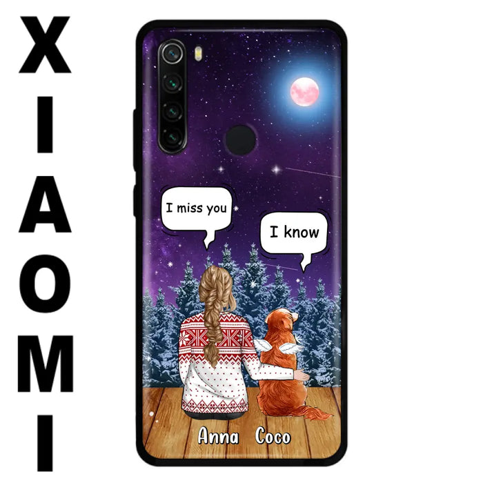 Personalized Memorial Pet Phone Case - Up to 4 Pets - Memorial Gift Idea For Dog/Cat Lover - Case For Oppo/Xiaomi/Huawei