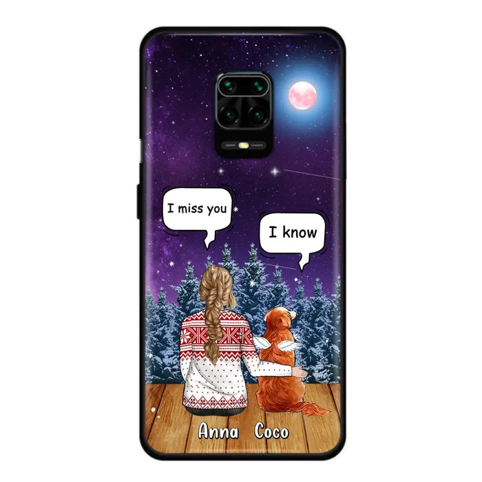 Personalized Memorial Pet Phone Case - Up to 4 Pets - Memorial Gift Idea For Dog/Cat Lover - Case For Oppo/Xiaomi/Huawei