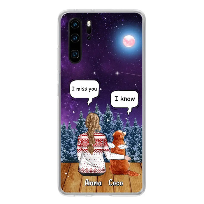 Personalized Memorial Pet Phone Case - Up to 4 Pets - Memorial Gift Idea For Dog/Cat Lover - Case For Oppo/Xiaomi/Huawei